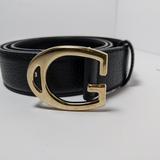 Gucci Accessories | Gucci Calfskin G Buckle Belt | Color: Black | Size: 42