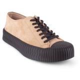 Grove Low Top Lace Up Sneakers - Natural - Wanted Sneakers
