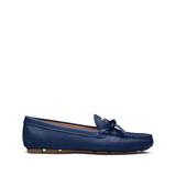 Bow Detail Loafers - Blue - Prada Flats