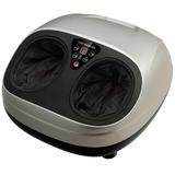 Costway Shiatsu Foot Massager with Heat Kneading Rolling Scraping Air Compression-Silver