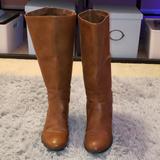 American Eagle Outfitters Shoes | American Eagle Brown Knee-High Boots | Color: Brown | Size: 9.5