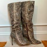 Jessica Simpson Shoes | Jessica Simpson Leather Boots | Color: Black/White | Size: 6