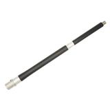 Helix 6 Precision Carbon Fiber 16in 223 Wylde Mid Gas Rifle Barrel 22cal 0.75GB 1-8 Twist 1/2 x 28 Black AR-223WY8-16M