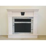 Hidden Comfort Bascobel Free Standing Fireplace in Brown, Size 48.0 H x 51.0 W x 14.0 D in | Wayfair US90FP