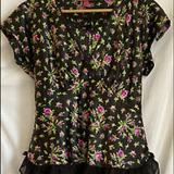 Victoria's Secret Intimates & Sleepwear | Betsy Johnson X Victorias Secret Pajama Set! | Color: Black/Pink | Size: S