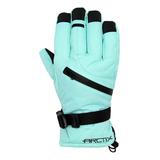 ARCTIX Women's Ski gloves Island - Island Azure Buckle Zip Downhill Gloves