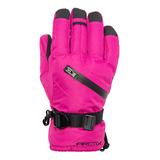 ARCTIX Women's Ski gloves Orchid - Orchid Fuchsia Buckle Zip Downhill Gloves