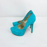 Jessica Simpson Shoes | Jessica Simpson Platform Pumps | Color: Blue | Size: 8.5