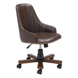 Gables Office Chair Brown - Zuo Modern 102002