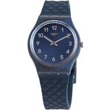 Nel Quartz Dial Unisex Watch - Blue - Swatch Watches