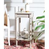 SAFAVIEH End Tables GREIGE - Greige Square Tinsley Accent Side Table