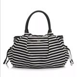 Kate Spade Bags | Kate Spade Striped Diaper Baby Bag | Color: Black/White | Size: Large