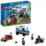 LEGO City Police Prisoner Transport LEGO Set 60276 (244 Pieces), Multicolor