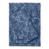 Printed Damask 1000-TC 6-PC. Sheet Set by BH Studio in Blue Shadow Damask (Size KING)