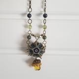 Anthropologie Jewelry | Amazing Anthro Necklace! | Color: Gold/Green | Size: Os