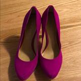 Nine West Shoes | Hot Pink Nine West High Heels | Color: Green/Pink | Size: 6