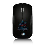 "Miami Marlins Team Logo Wireless Mouse"