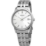 Essential Quartz Silver Dial Watch - Metallic - Seiko Watches