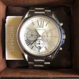 Michael Kors Accessories | Chronograph Bradshaw Stainless Steel Braceletwatch | Color: Silver | Size: Os