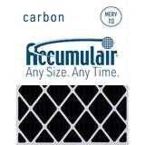 Accumulair Carbon Merv 8 Air Filter in Black, Size 30.0 H x 36.0 W in | Wayfair FO22X36X1_4