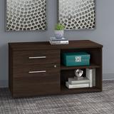Bush Business Furniture Office 500 2 - Drawer 2 -Shelf Filing Storage Cabinet Wood in Gray, Size 23.2 H x 44.21 W x 20.59 D in | Wayfair OFS145SG
