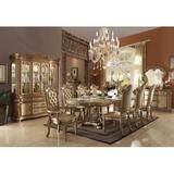 ColourTree Vendome China Cabinet Wood in Brown, Size 91.0 H x 75.0 W x 21.0 D in | Wayfair AC-60006
