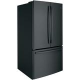 GE Appliances GE 36" ENERGY STAR French Door 27 cu. ft. Refrigerator, Size 69.88 H x 35.75 W x 36.38 D in | Wayfair GNE27JGMBB