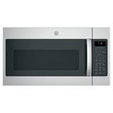 GE Appliances 30" 1.9 cu. ft. Over-The-Range Microwave w/ Recirculating Venting, Stainless Steel in Gray | Wayfair JNM7196SKSS