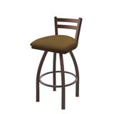 Holland Bar Stool Jackie Swivel Counter & Bar Stool Plastic in Gray/Brown, Size 34.0 H x 18.0 W x 18.0 D in | Wayfair 41130BZ012