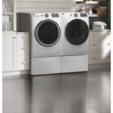 Smart Laundry Appliances GE Appliances Smart 7.8 cu. ft. Electric Dryer w/ Powersteam, Size 39.75 H x 28.0 W x 32.0 D in | Wayfair GFD65ESSNWW