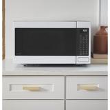 Café™ Smart Appliances 21.75" 1.5 cu ft. 1000 - Watt Smart Convection Countertop Microwave w/ Sensor Cooking, Glass in White | Wayfair CEB515P4NWM