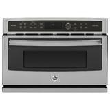 GE Profile™ 27" Capacity cu. 1.7 Convection Electric Single Wall Oven w/ Built-In Microwave, Stainless Steel, Size 19.0313 H x 26.75 W x 23.5 D in