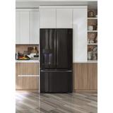 GE Profile™ 35.75" French Door 27.7 cu. ft. Refrigerator, Stainless Steel in Black, Size 69.875 H x 35.75 W x 36.25 D in | Wayfair PFD28KBLTS