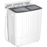 Incbruce 1.25 cu. ft. High Efficiency Portable Washer & Dryer Combo, Stainless Steel, Size 25.1 H x 21.6 W x 13.7 D in | Wayfair PA-W02G001