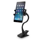 Macally 11" Flexible & Adjustable Gooseneck Tablet iPhone iPad Mounting System in Black, Size 15.0 H x 2.75 W x 4.75 D in | Wayfair CLIPMOUNT