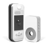 Symple Stuff Wifi-Enabled Video Push Button w/ Wireless Chime in Gray, Size 5.14 H x 1.91 W x 1.34 D in | Wayfair 352118CAED6D4C8E8D7BE4A7CBE641D8