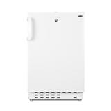 Summit Appliance 2.68 cu. ft. Built-In Mini Fridge w/ Freezer Metal in White, Size 32.0 H x 19.75 W x 24.38 D in | Wayfair ALRF48