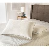 Tempur-Pedic Tempur-Cloud Polyester Zipper Pillow Protector Polyester in White, Size 28.5 H x 6.4 W x 20.0 D in | Wayfair 45714121