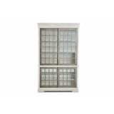 Trisha Yearwood Home Collection Lighted Curio Cabinet Wood in White, Size 80.0 H x 48.0 W x 18.0 D in | Wayfair 926-893CABI