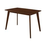 Red Barrel Studio® Holmesville Dining Table Wood in Brown, Size 29.92 H x 47.24 W x 29.5 D in | Wayfair AEA945AB173C44BFA2020B6ABF03548B