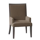 Fairfield Chair Harvey Arm Chair Wood/Upholstered/Fabric in Gray/Black/Brown, Size 39.5 H x 25.0 W x 26.0 D in | Wayfair 5403-04_ 3156 72_ Charcoal