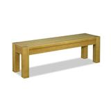 Millwood Pines Yessenia Wood Bench Wood in Brown, Size 18.0 H x 55.0 W x 14.0 D in | Wayfair 8946F4E9094A49158CAE6D511E3EF69A