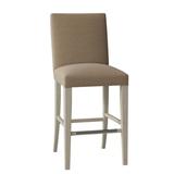 Fairfield Chair Clark 30" Bar Stool Upholstered in Green, Size 45.5 H x 19.5 W x 23.0 D in | Wayfair 1015-07_ 3158 08_ Espresso