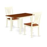 Ophelia & Co. Belchertown Drop Leaf Solid Wood Dining Set Wood in White, Size 30.0 H in | Wayfair AAA3CDA4EFDB479A9F8444BED6F824F2