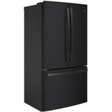 GE Profile™ 35.75" Counter Depth French Door 23.1 cu. ft. ENERGY STAR Refrigerator in Black, Size 69.875 H x 35.75 W x 31.25 D in | Wayfair