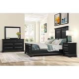 Charlton Home® Stevison Solid Wood Standard 4 Piece Bedroom Set Wood in White, Size Queen | Wayfair 094BA12B4DC041448D5983246E5FF69B