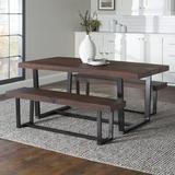 Union Rustic Amarapal 3 - Piece Dining Set Wood in Brown, Size 30.0 H in | Wayfair 69DFB3C8E47D4C70BCE1DD26D87C1B8A