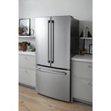 Café™ 33" Counter Depth French Door 18.6 cu. ft. Smart Energy Star Refrigerator, Stainless Steel, Size 69.875 H x 32.75 W x 31.0 D in | Wayfair