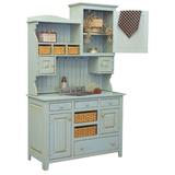Chelsea Home Furniture Annies Standard China Cabinet Wood in Green, Size 82.0 H x 48.0 W x 21.0 D in | Wayfair 465-002