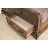 Coaster Elk Grove Solid Wood Sleigh Bed Wood in Brown, Size 53.75 H x 81.25 W x 94.25 D in | Wayfair 203891KE